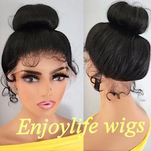 COPY - Celebrity wow factor Girl the bun is done! 360° HD lace front wig